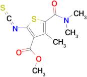 methyl 5-[(dimethylamino)carbonyl]-2-isothiocyanato-4-methylthiophene-3-carboxylate