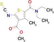 methyl 5-[(diethylamino)carbonyl]-2-isothiocyanato-4-methylthiophene-3-carboxylate