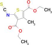 diethyl 5-isothiocyanato-3-methylthiophene-2,4-dicarboxylate