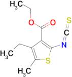 ethyl 4-ethyl-2-isothiocyanato-5-methylthiophene-3-carboxylate