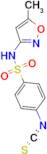 4-isothiocyanato-N-(5-methylisoxazol-3-yl)benzenesulfonamide