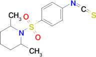 1-[(4-isothiocyanatophenyl)sulfonyl]-2,6-dimethylpiperidine