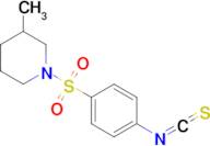 1-[(4-isothiocyanatophenyl)sulfonyl]-3-methylpiperidine