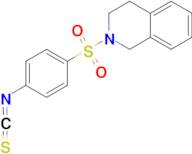 2-[(4-isothiocyanatophenyl)sulfonyl]-1,2,3,4-tetrahydroisoquinoline