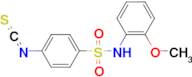 4-isothiocyanato-N-(2-methoxyphenyl)benzenesulfonamide