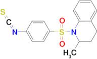 1-[(4-isothiocyanatophenyl)sulfonyl]-2-methyl-1,2,3,4-tetrahydroquinoline