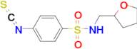 4-isothiocyanato-N-(tetrahydrofuran-2-ylmethyl)benzenesulfonamide