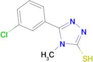 5-(3-chlorophenyl)-4-methyl-4H-1,2,4-triazole-3-thiol