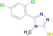 5-(2,4-dichlorophenyl)-4-methyl-4H-1,2,4-triazole-3-thiol