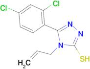 4-allyl-5-(2,4-dichlorophenyl)-4H-1,2,4-triazole-3-thiol