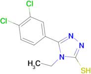 5-(3,4-dichlorophenyl)-4-ethyl-4H-1,2,4-triazole-3-thiol