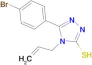 4-allyl-5-(4-bromophenyl)-4H-1,2,4-triazole-3-thiol