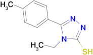 4-ethyl-5-(4-methylphenyl)-4H-1,2,4-triazole-3-thiol