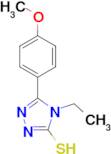 4-ethyl-5-(4-methoxyphenyl)-4H-1,2,4-triazole-3-thiol