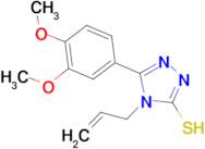 4-allyl-5-(3,4-dimethoxyphenyl)-4H-1,2,4-triazole-3-thiol