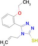 4-allyl-5-(2-ethoxyphenyl)-4H-1,2,4-triazole-3-thiol