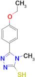 5-(4-ethoxyphenyl)-4-methyl-4H-1,2,4-triazole-3-thiol