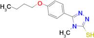 5-(4-butoxyphenyl)-4-methyl-4H-1,2,4-triazole-3-thiol