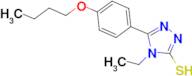 5-(4-butoxyphenyl)-4-ethyl-4H-1,2,4-triazole-3-thiol