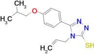 4-allyl-5-(4-isobutoxyphenyl)-4H-1,2,4-triazole-3-thiol