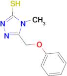 4-methyl-5-(phenoxymethyl)-4H-1,2,4-triazole-3-thiol