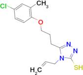 4-allyl-5-[3-(4-chloro-2-methylphenoxy)propyl]-4H-1,2,4-triazole-3-thiol