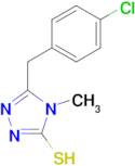 5-(4-chlorobenzyl)-4-methyl-4H-1,2,4-triazole-3-thiol