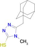 5-(1-adamantylmethyl)-4-methyl-4H-1,2,4-triazole-3-thiol