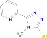 4-methyl-5-pyridin-2-yl-4H-1,2,4-triazole-3-thiol