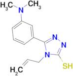 4-allyl-5-[3-(dimethylamino)phenyl]-4H-1,2,4-triazole-3-thiol