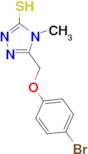 5-[(4-bromophenoxy)methyl]-4-methyl-4H-1,2,4-triazole-3-thiol