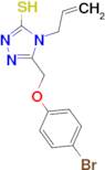 4-allyl-5-[(4-bromophenoxy)methyl]-4H-1,2,4-triazole-3-thiol