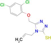 4-allyl-5-[(2,4-dichlorophenoxy)methyl]-4H-1,2,4-triazole-3-thiol