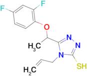 4-allyl-5-[1-(2,4-difluorophenoxy)ethyl]-4H-1,2,4-triazole-3-thiol