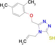 4-allyl-5-[(2,4-dimethylphenoxy)methyl]-4H-1,2,4-triazole-3-thiol