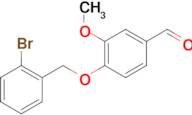 4-[(2-bromobenzyl)oxy]-3-methoxybenzaldehyde