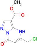 methyl 5-(chloromethyl)-7-hydroxypyrazolo[1,5-a]pyrimidine-3-carboxylate