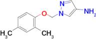 1-((2,4-Dimethylphenoxy)methyl)-1H-pyrazol-4-amine