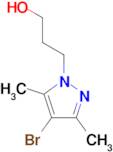 3-(4-bromo-3,5-dimethyl-1H-pyrazol-1-yl)propan-1-ol