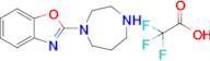 2-(1,4-diazepan-1-yl)-1,3-benzoxazole trifluoroacetate