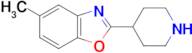 5-methyl-2-piperidin-4-yl-1,3-benzoxazole