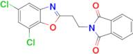 2-[2-(5,7-dichloro-1,3-benzoxazol-2-yl)ethyl]-1H-isoindole-1,3(2H)-dione