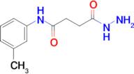 4-hydrazino-N-(3-methylphenyl)-4-oxobutanamide