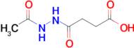 4-(2-acetylhydrazino)-4-oxobutanoic acid