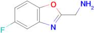 (5-fluoro-1,3-benzoxazol-2-yl)methylamine hydrochloride