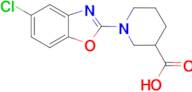 1-(5-chloro-1,3-benzoxazol-2-yl)piperidine-3-carboxylic acid