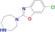 6-chloro-2-(1,4-diazepan-1-yl)-1,3-benzoxazole