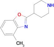 4-methyl-2-piperidin-4-yl-1,3-benzoxazole