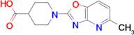 1-(5-methyl[1,3]oxazolo[4,5-b]pyridin-2-yl)piperidine-4-carboxylic acid