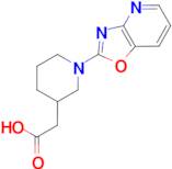 (1-[1,3]oxazolo[4,5-b]pyridin-2-ylpiperidin-3-yl)acetic acid